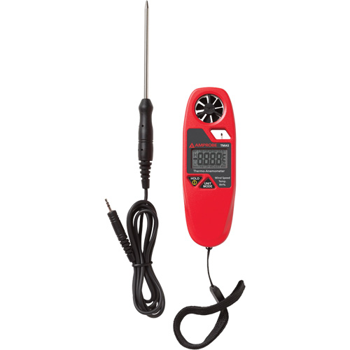 TMA5 Anemometer Thermometer, Not Data Logging, 0.4 - 25 m/sec Air Velocity Range Chandler Sales