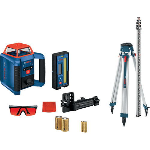 Ensemble laser rotatif horizontal auto-nivelant Revolve2000, 2000' (609,6 m), 670 N.m Chandler Sales