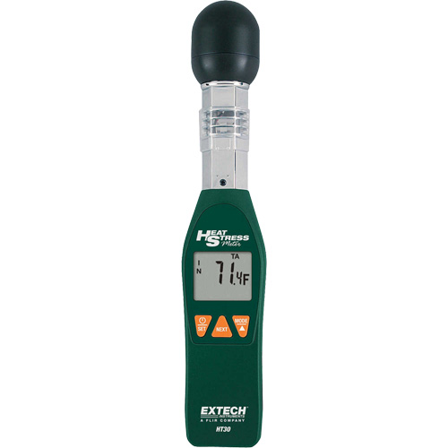 Compteur de contrainte thermique &agrave; thermom&egrave;tre globe mouill&eacute; Extech Chandler Sales