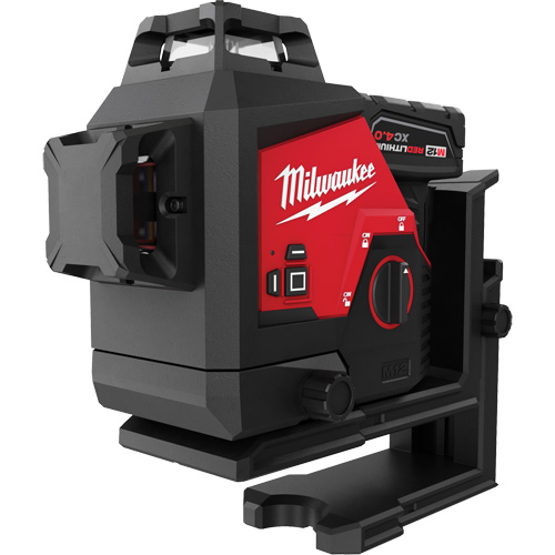 M12 360-Degree 3-Plane Cordless Laser Kit, 125' (38.1 m), 530 Nm Chandler Sales