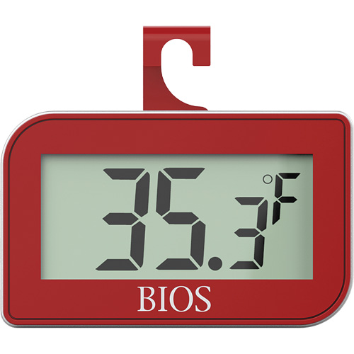 Fridge/Freezer Thermometer, Non-Contact, Digital, -4-122°F (-20-50°C) Chandler Sales