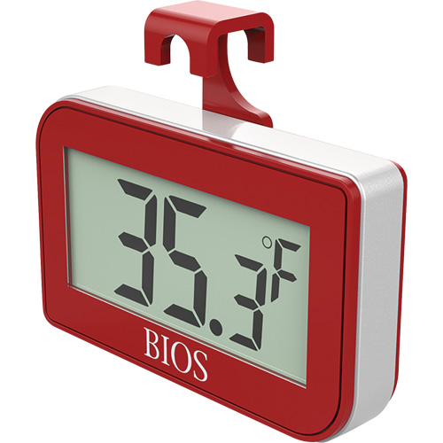 Fridge/Freezer Thermometer, Non-Contact, Digital, -4-122°F (-20-50°C) Chandler Sales