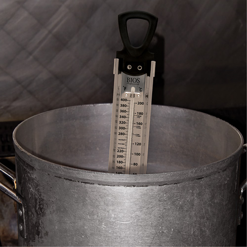 Thermom&egrave;tre &agrave; friture/ bonbons haut de gamme, Contact, Num&eacute;rique, 60-400°F (20-200°C) Chandler Sales