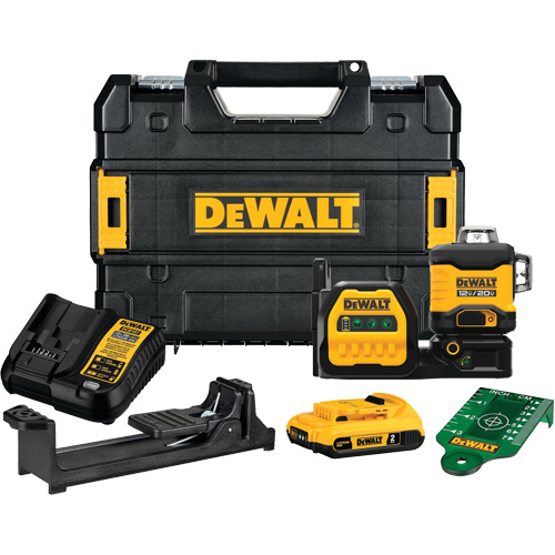 Trousse de laser vert sans fil 20 V Max* 3x360 Chandler Sales