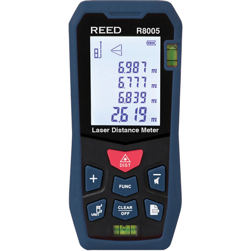 Laser Distance Meter, 0' - 164' (0 m - 50 m) Range, Digital (Electronic) Chandler Sales