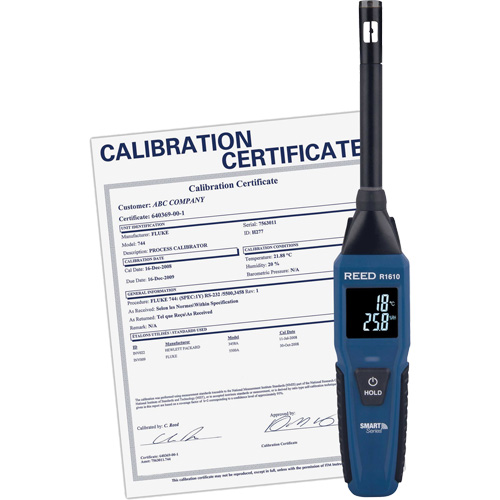 Bluetooth Smart Series Thermo-Hygrometer with ISO Certificate, 0% - 100% RH, -4°- 140° F ( -20° - 60° C ) Chandler Sales