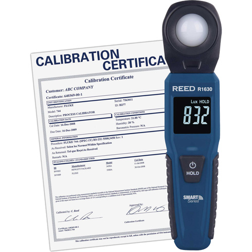 Bluetooth Smart Series Light Meter with Calibration Certificate Chandler Sales