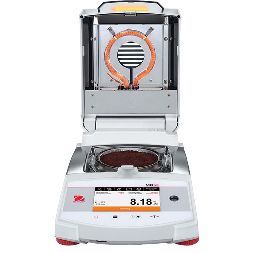 Analyseur d'humidit&eacute; par chauffage de la fibre de carbone MB92 Chandler Sales