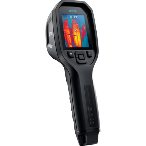 TG298 30:1 High Temperature Spot IR Thermal Imaging Camera with Bullseye Laser, 320 x 240 pixels, -25° - 1080°C (-130° - 1976°F), <70 mK Chandler Sales
