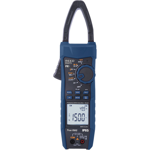 Professional Solar Clamp Meter, AC/DC Voltage, AC/DC Current Chandler Sales