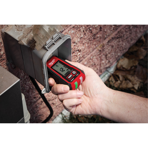 Voltage Detector with LED & GFCI Receptacle Tester Kit, 50 V - 1000 V, Display & Sound Alert Chandler Sales