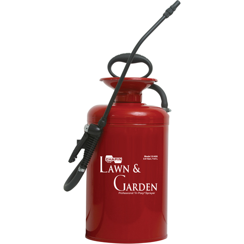 Lawn & Garden Series Tri-Poxy Sprayer, 2 gal. (7.6 L), Steel, 12" Wand Chandler Sales