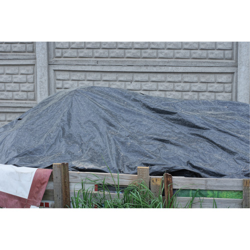 Tarp, Light Industrial Duty, Black, 6' x 8' x 8 mils Chandler Sales