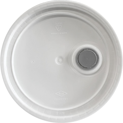 Seau avec couvercle, Plastique, 5,25 gal. Chandler Sales