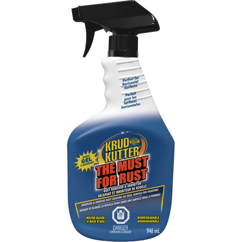 The Must for Rust Rust Remover Gel, Trigger Bottle Chandler Sales