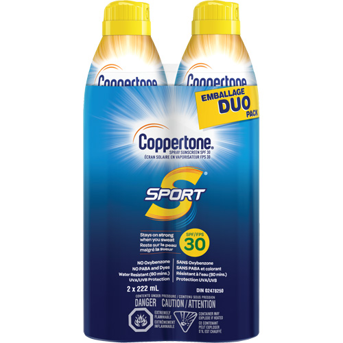 Sport&reg; Water Resistant Sunscreen, SPF 30, Aerosol Chandler Sales