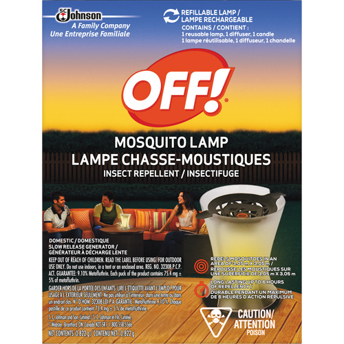 Lampe chasse-moustiques Off! PowerPad, Sans DEET, Lampe,  Chandler Sales