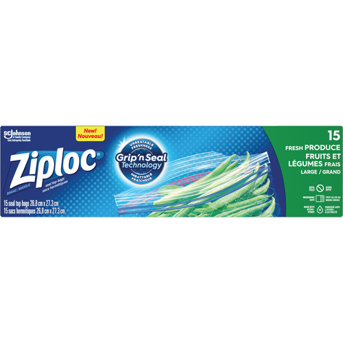 Sacs pour fruits et l&eacute;gumes Ziploc Chandler Sales