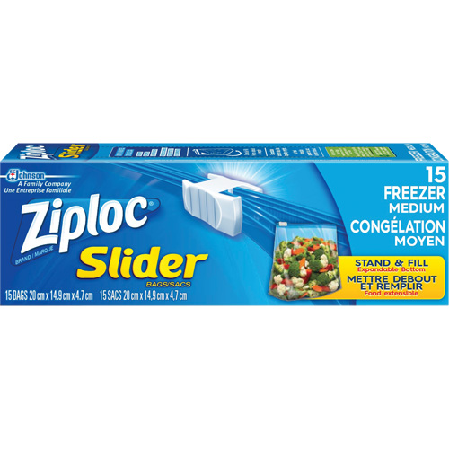 Sacs de cong&eacute;lation &agrave; glissi&egrave;re Ziploc Chandler Sales