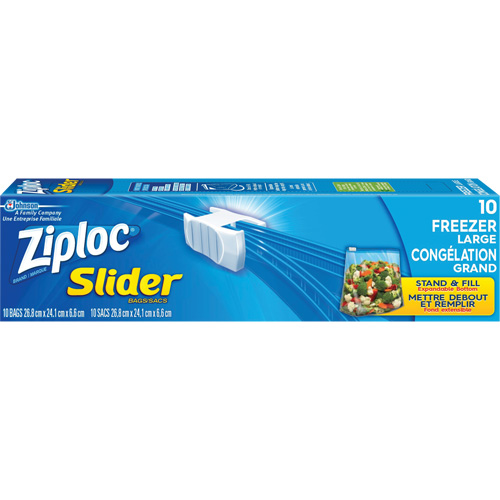 Sacs de cong&eacute;lation &agrave; glissi&egrave;re Ziploc Chandler Sales