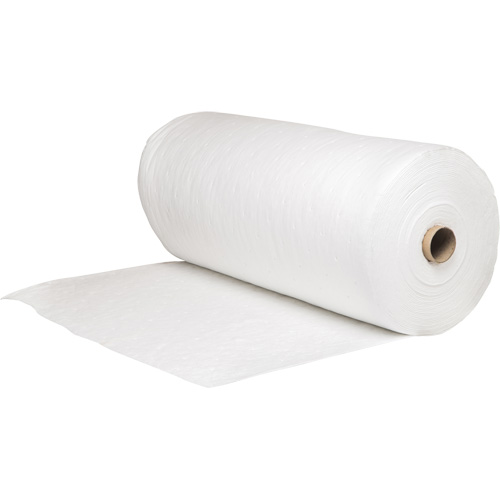 Petroleum Sorbent Pad, Heavyweight, 131.234' L x 38" W, 78.6 gal. Absorbancy Chandler Sales