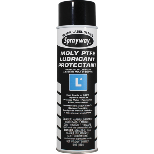 L3 Moly PTFE Lubricant Protectant, Aerosol Can Chandler Sales