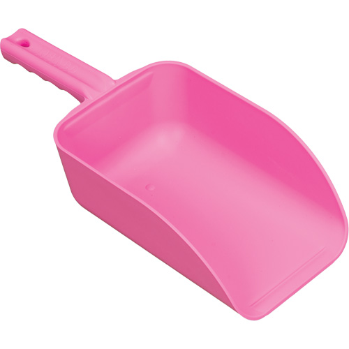 Large Hand Scoop, Plastic, Pink, 82 oz. Chandler Sales