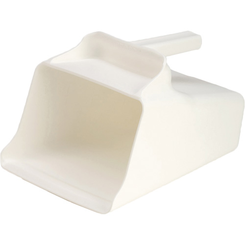 Mega Scoop, Plastic, White, 128 oz. Chandler Sales