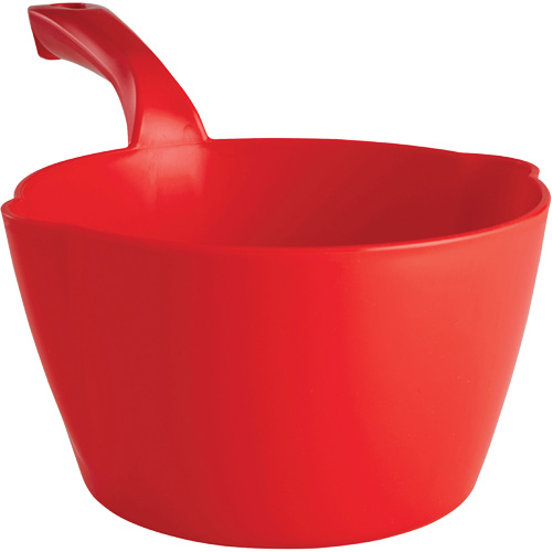 Pelle &agrave; main ronde, Plastique, Rouge, 64 oz Chandler Sales