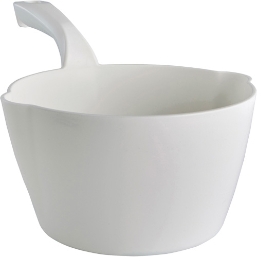Pelle &agrave; main ronde, Plastique, Blanc, 64 oz Chandler Sales