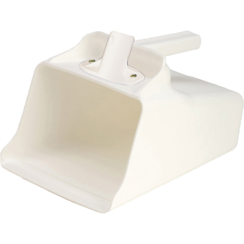 Grande pelle &agrave; main &agrave; puiser, Plastique, Blanc, 128 oz. Chandler Sales