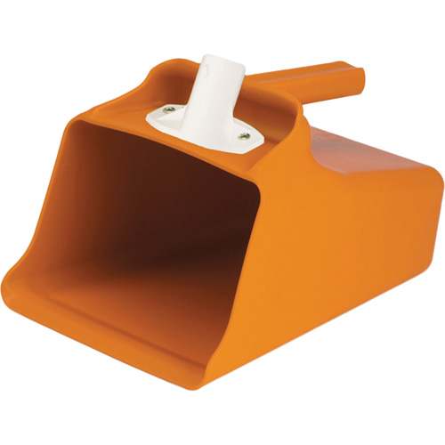 Mega Dipper Scoop, Plastic, Orange, 128 oz. Chandler Sales