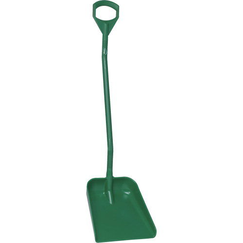 Pelle ergonomique &agrave; grande lame, Longueur de 51", Plastique, Vert Chandler Sales