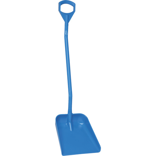 Pelle ergonomique &agrave; grande lame, Longueur de 51", Plastique, Bleu Chandler Sales