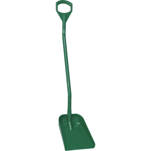 Pelle ergonomique &agrave; lame r&eacute;duite, Longueur de 50", Plastique, Vert Chandler Sales
