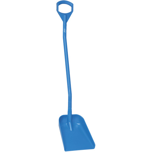 Pelle ergonomique &agrave; petite lame, Longueur de 50", Plastique, Bleu Chandler Sales