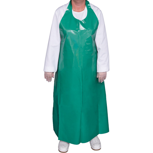 Top Dog 6 Mil. Apron, Polyurethane, 45" L x Green Chandler Sales