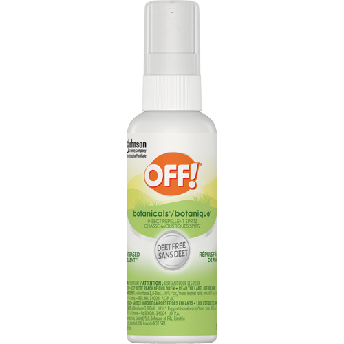R&eacute;pulsif &agrave; insectes Botanicals Off!, Sans DEET, Vaporisateur, 118 ml Chandler Sales