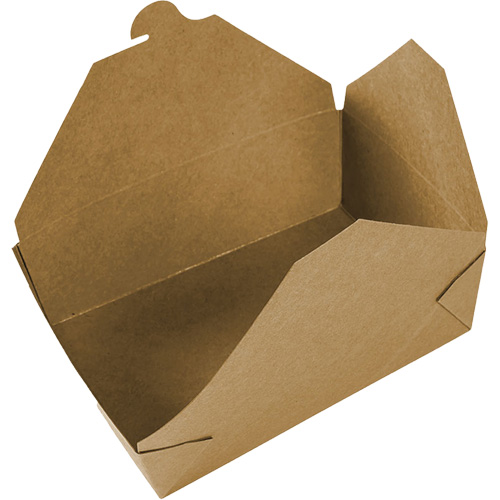 Kraft Take Out Food Containers, Corrugated, Rectangular Chandler Sales