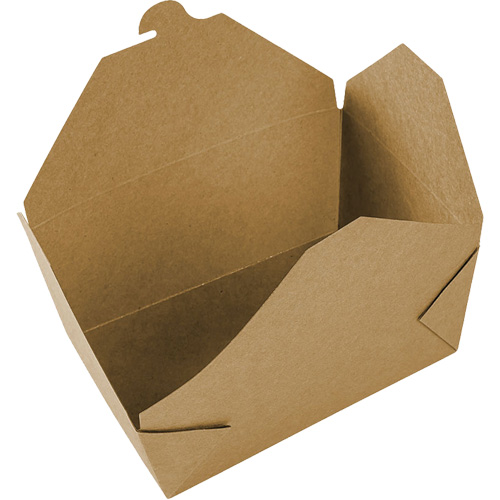 Kraft Take Out Food Containers, Corrugated, Rectangular Chandler Sales