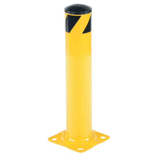 Butoir de s&eacute;curit&eacute;, Acier, 24" h x 4,5" la, Jaune Chandler Sales