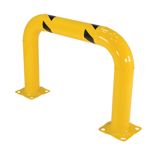 High Profile Machinery Guards, 3' W x 2' H, Yellow Chandler Sales