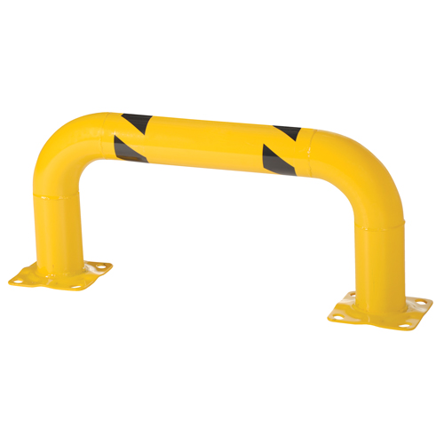 Low Profile Rack Guards, 3' W x 1.4' H, Yellow Chandler Sales