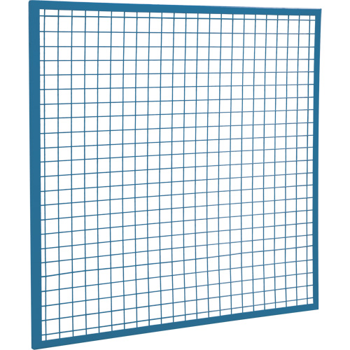 Wire Mesh Partition Components - Panels, 4' H x 4' W Chandler Sales