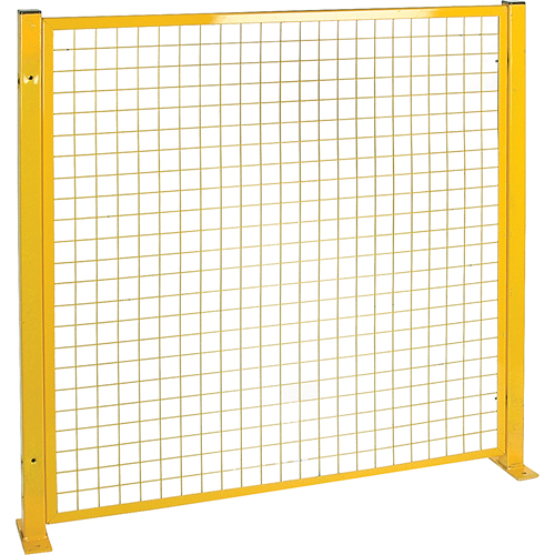 Protecteurs de p&eacute;rim&egrave;tre, 4,125' h x 2" la, Jaune Chandler Sales