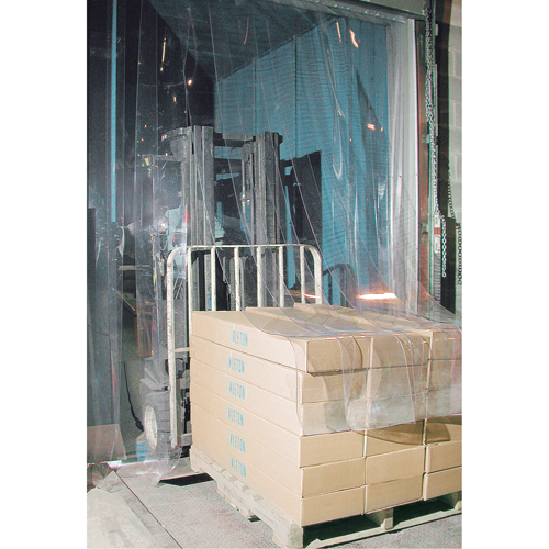 Strip Curtain Doors, 5' x 8' Door Opening, 8" Strip Width, 0.080" Strip Thickness Chandler Sales