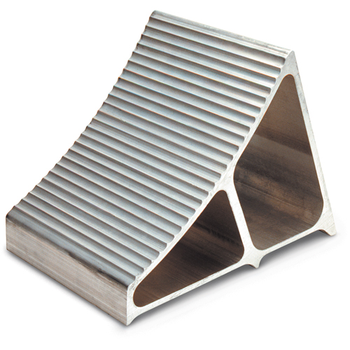 Aluminum Wheel Chocks, 7" W x 11-1/2" D x 8" H Chandler Sales