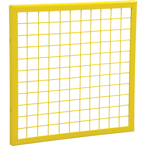 Wire Mesh Partition Components - Panels, 2' H x 2' W Chandler Sales