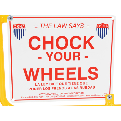 Cale &agrave; rail pour drapeau Chandler Sales