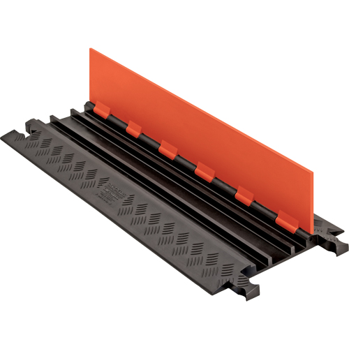 Protecteur de c&acirc;ble &agrave; profil bas Guard Dog, 3 canaux, 36" lo x 13,8" la x 1,25" h Chandler Sales